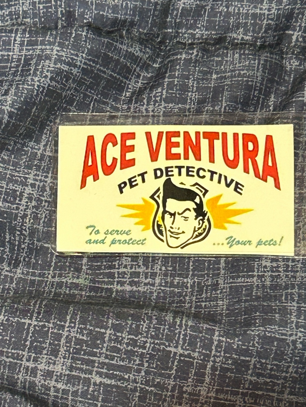 💚2 FOR 25 LISTING SALE💚 Ace Ventura: Pet detective ID/business card! Custom!